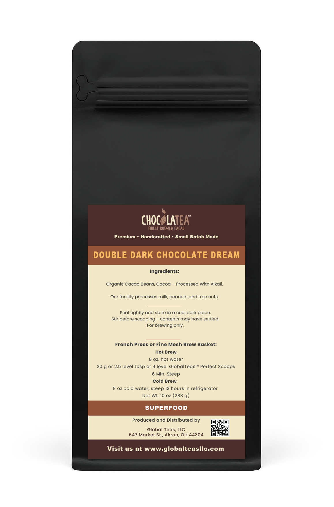 Double Dark Chocolate Dream 10 oz