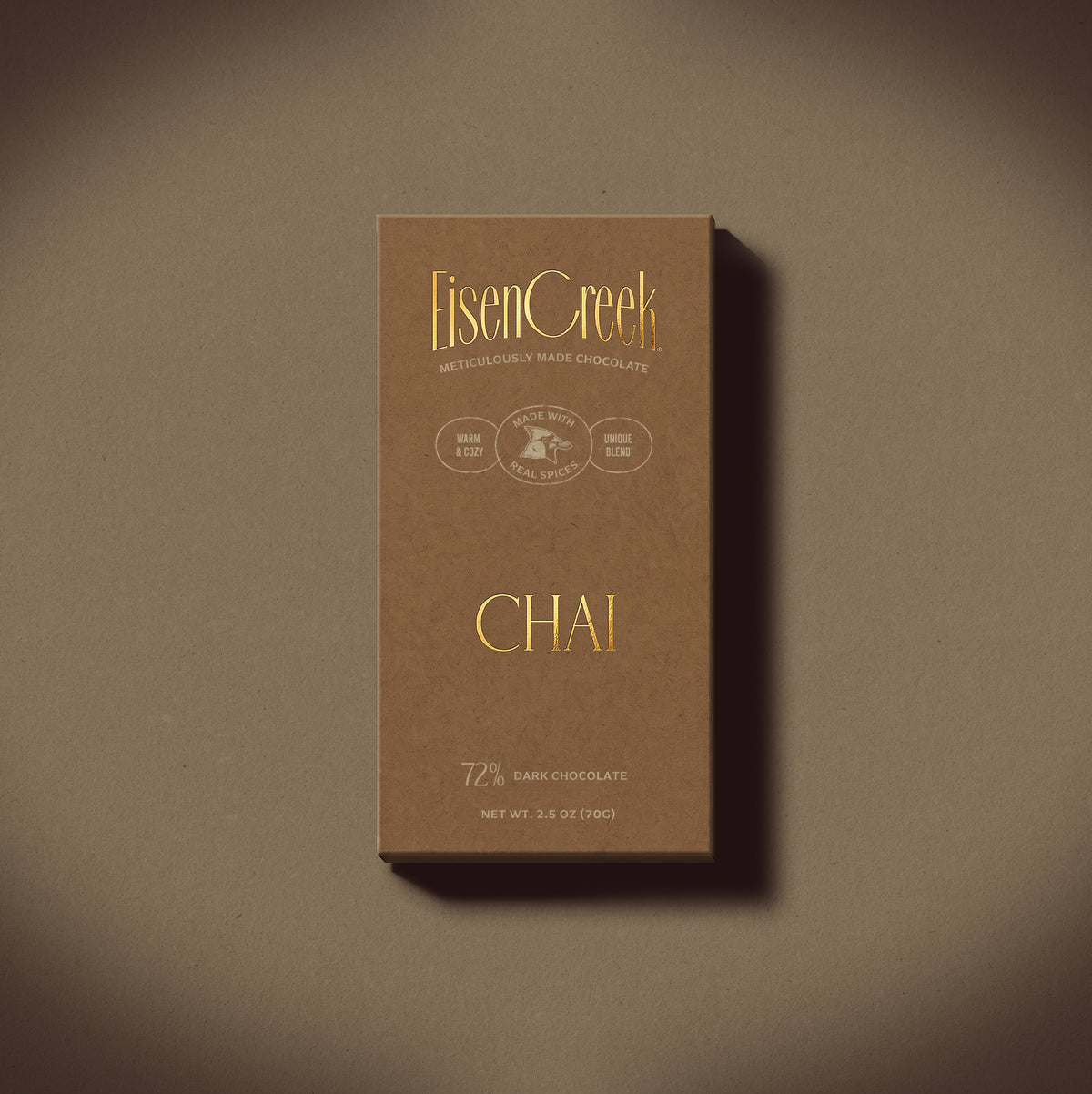Chai Dark Chocolate Bar - 2.50 oz