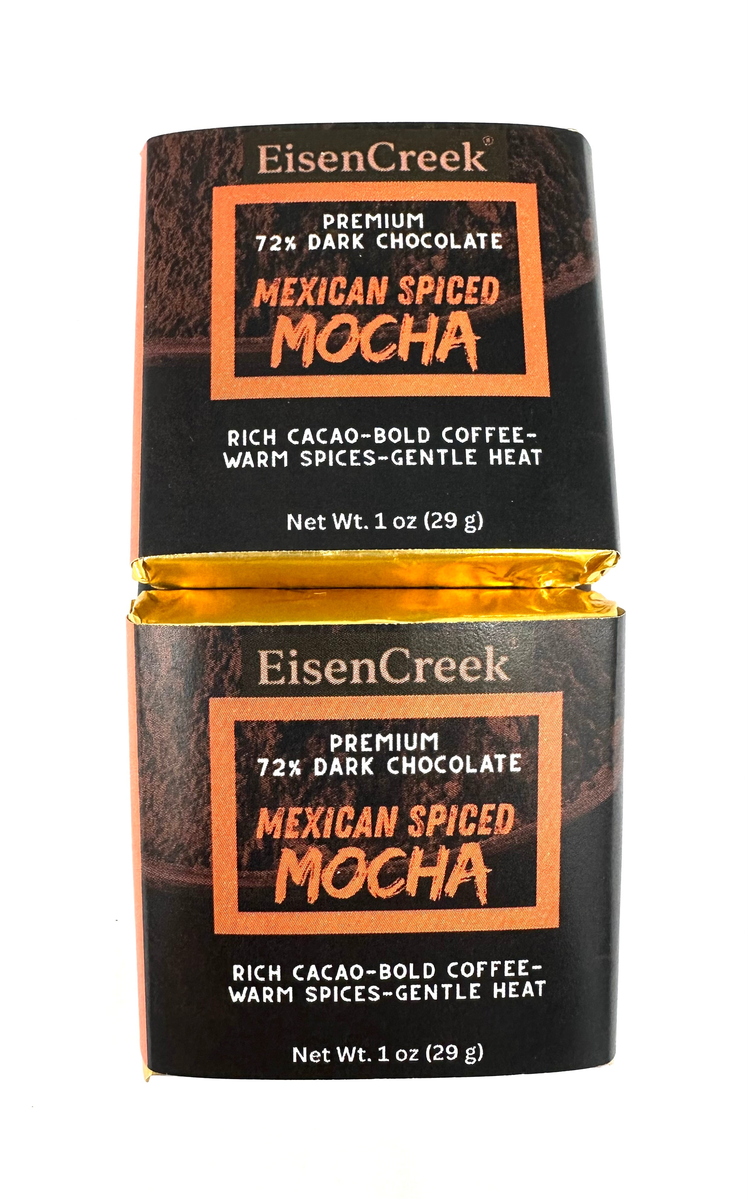 Mexican Spiced Mocha Dark Chocolate Bar - 1 oz
