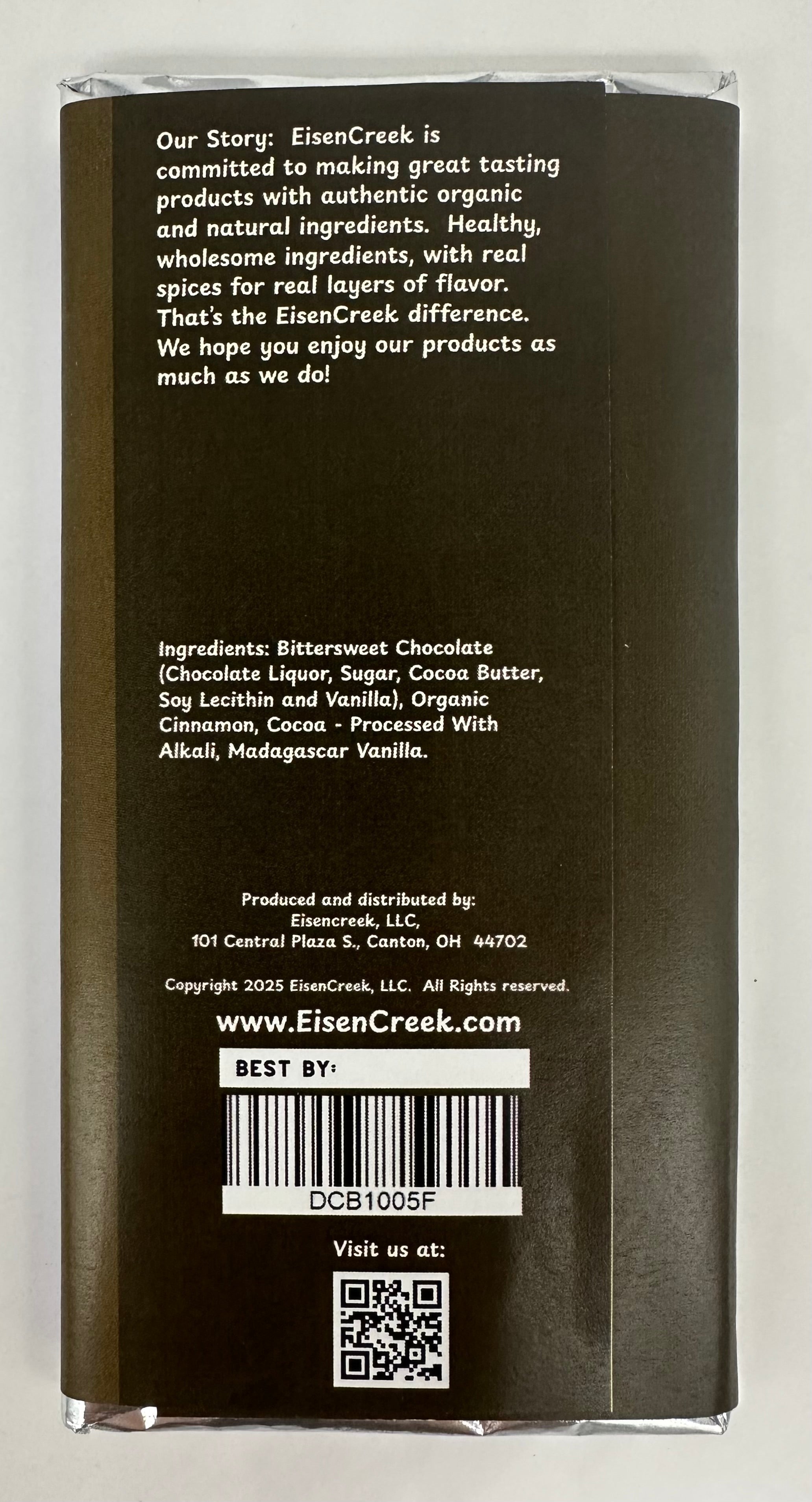 Winter Magic Dark Chocolate Bar - 2.50 oz