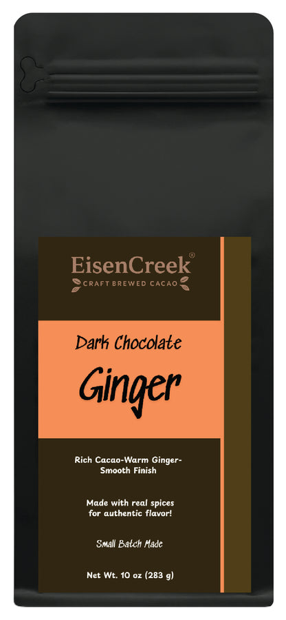 Dark Chocolate Ginger 10 oz
