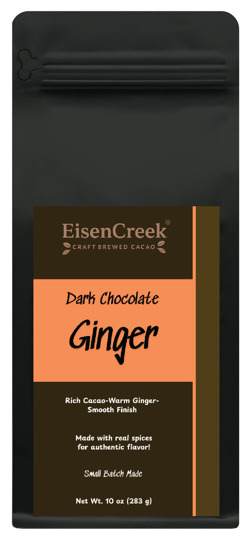 Dark Chocolate Ginger 10 oz