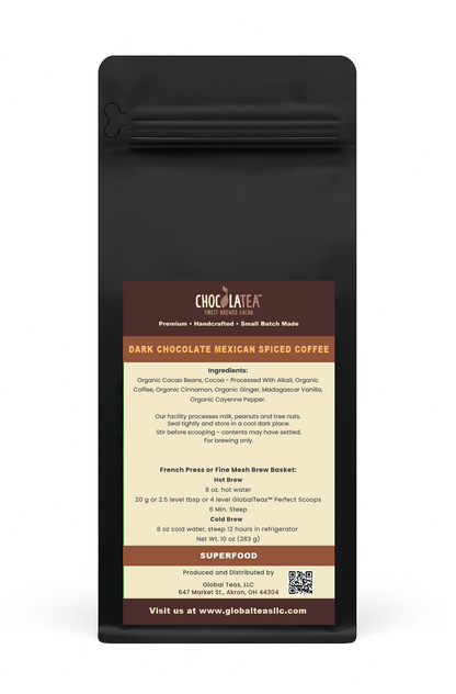 Dark Chocolate Mexican Spiced Coffee 10 oz