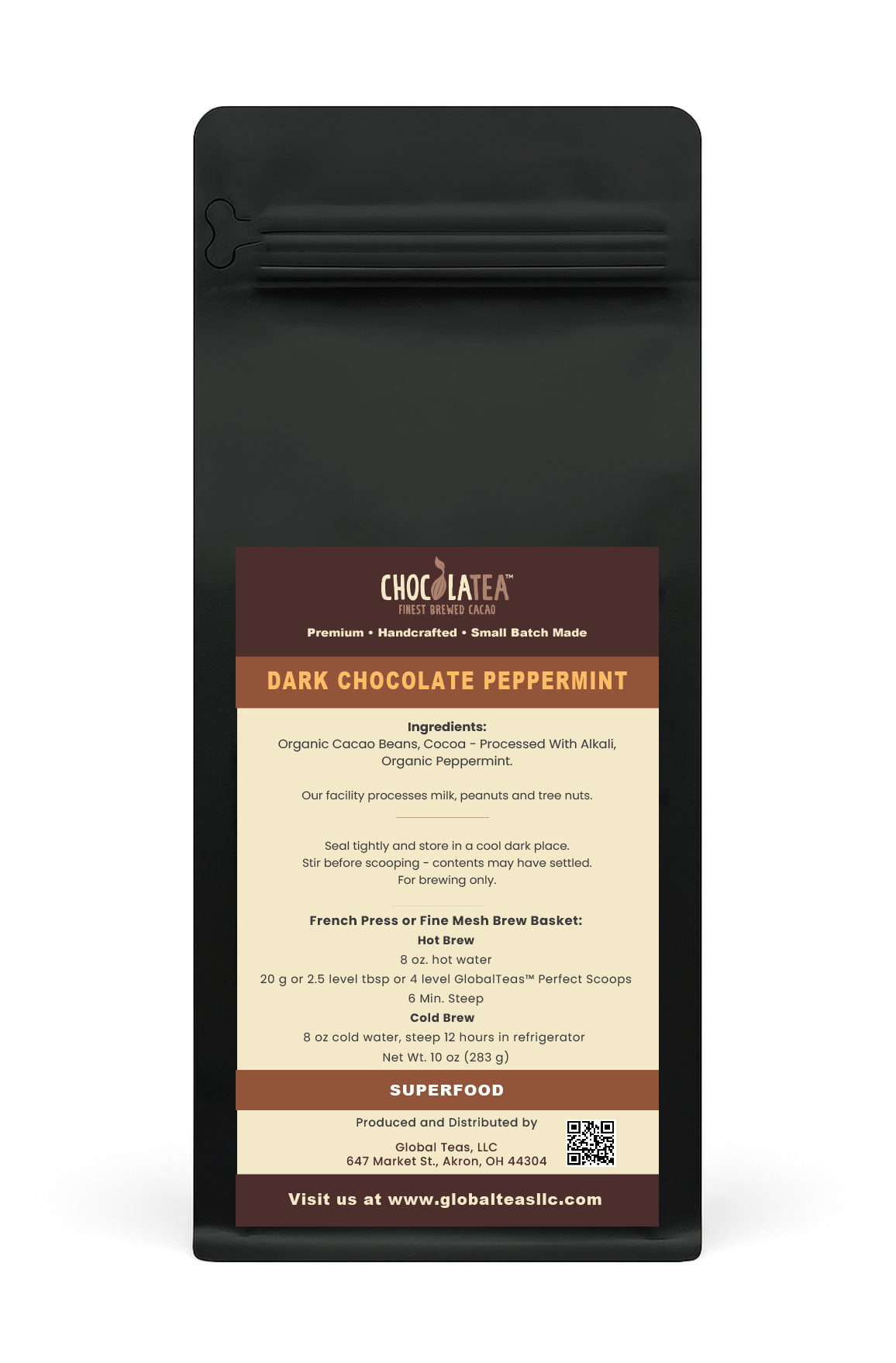 Dark Chocolate Peppermint 10 oz