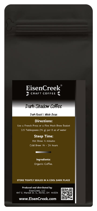 Dark Shadow Coffee Whole Bean