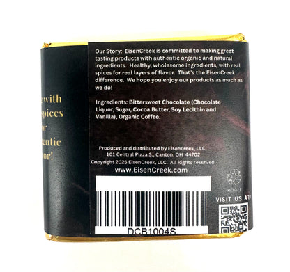 Dark Shadow Mocha Dark Chocolate Bar - 1 oz
