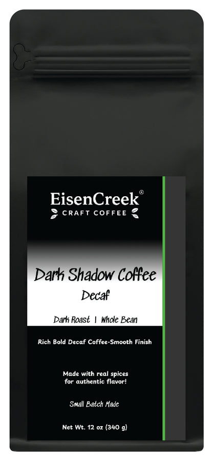 Dark Shadow Coffee Decaf Whole Bean