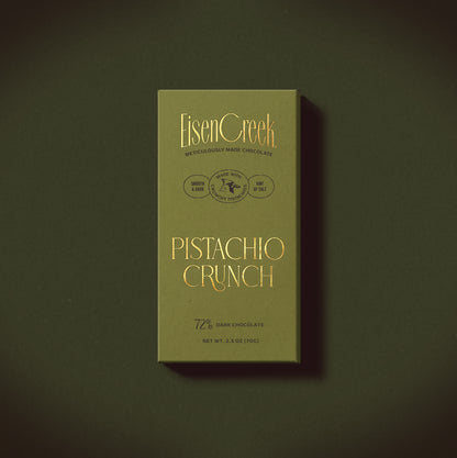 Pistachio Crunch Dark Chocolate Bar - 2.50 oz