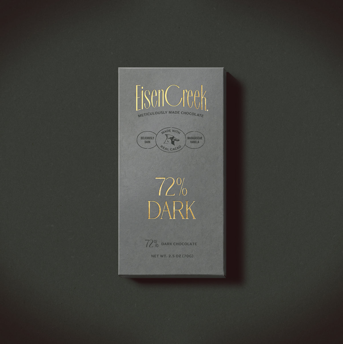 72% Dark Chocolate Bar - 2.50 oz
