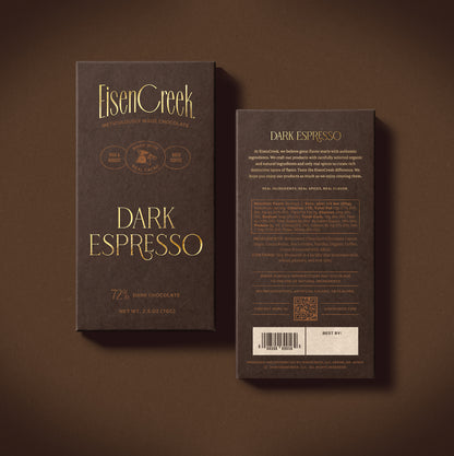 Dark Espresso Dark Chocolate Bar - 2.50 oz