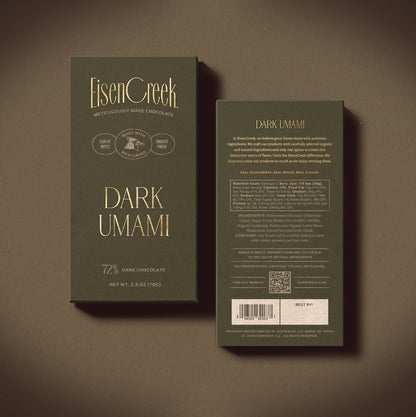 Dark Umami Chocolate Bar - 2.50 oz