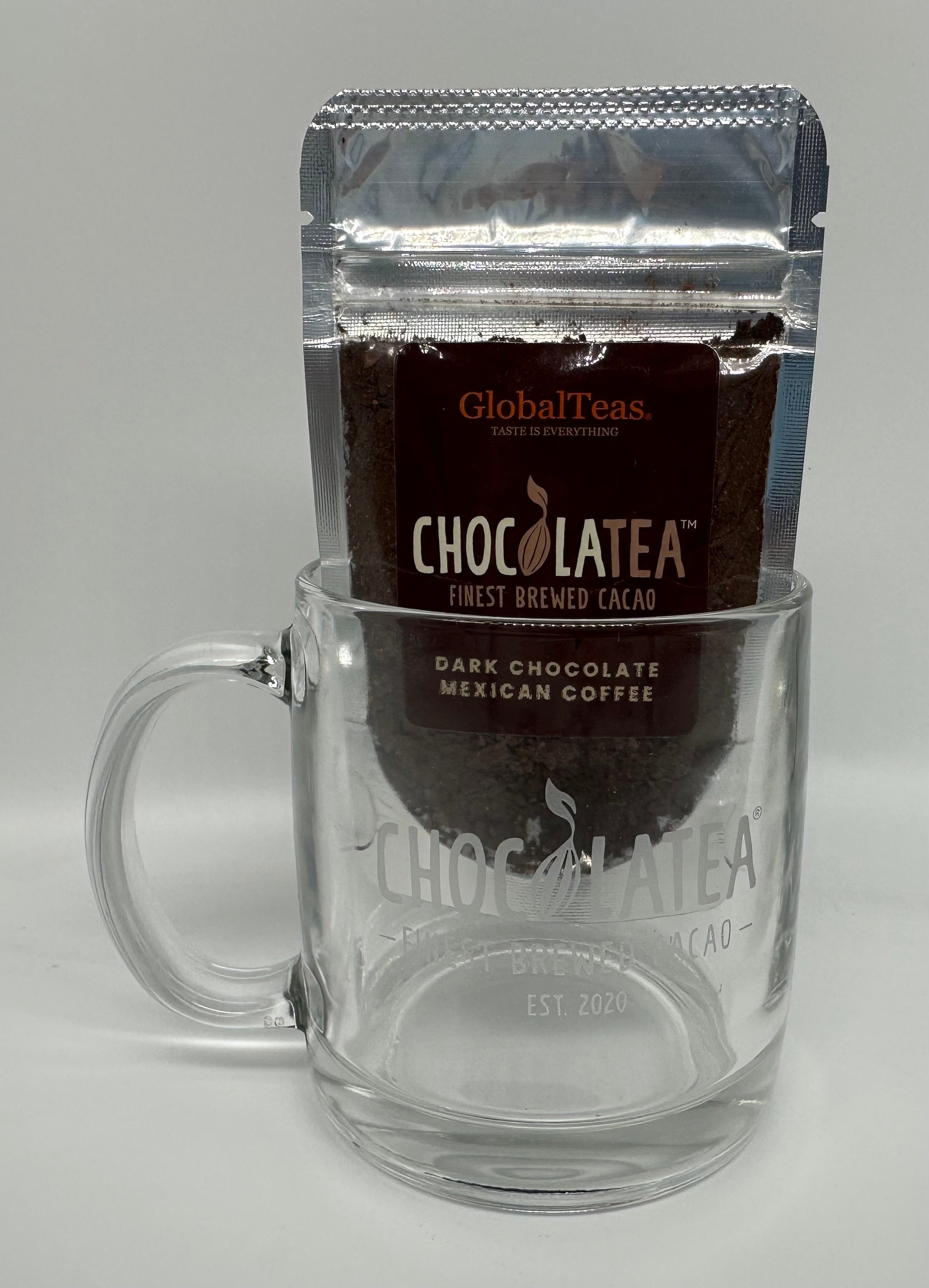 ChocolaTea® Glass Mug