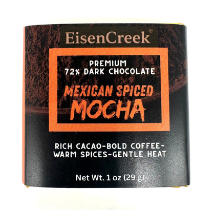 Mexican Spiced Mocha Dark Chocolate Bar - 1 oz