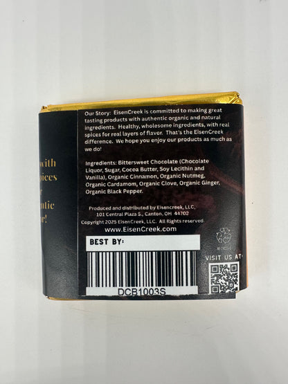 Chai Spiced Dark Chocolate Bar - 1 oz
