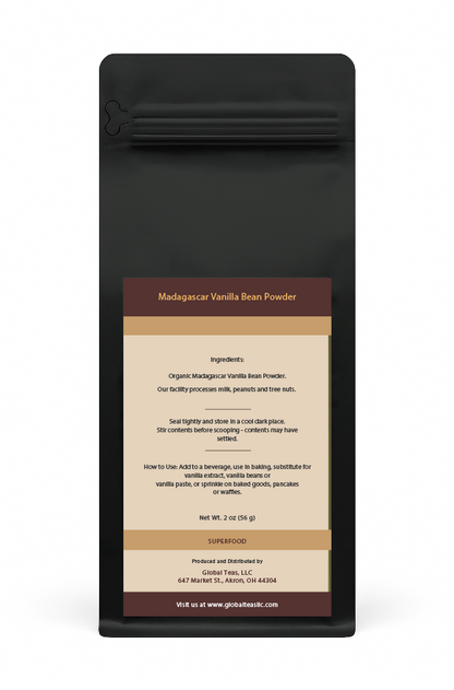 Madagascar Vanilla Powder: 2 oz bag