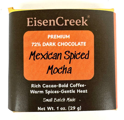 Mexican Spiced Mocha Dark Chocolate Bar - 1 oz