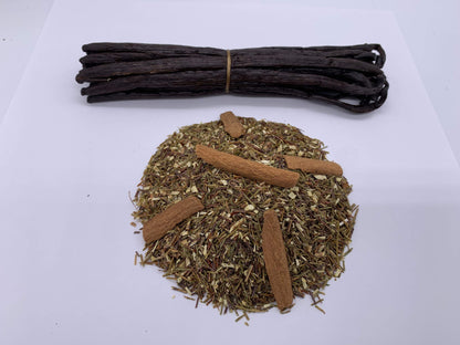 Green Rooibos Vanilla Bean Cinnamon: 2 oz bag-Global Teas, LLC-Retail Price,Rooibos Loose Leaf Teas,Tag: Green Rooibos