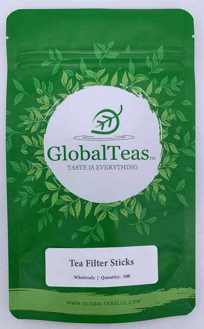 Bamboo Tea Filter Sticks- BPA Free- 12/100 ct- RUO- WH-Global Teas, LLC-Accessory,Bamboo,filter sticks,Wholesale